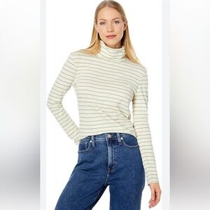 Madewell Whisper Cotton Long sleeves Turtleneck Size L